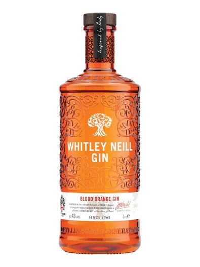 Whitley Neill Blood Orange Gin 1lt Whitley Neill Blood Orange Gin 1lt